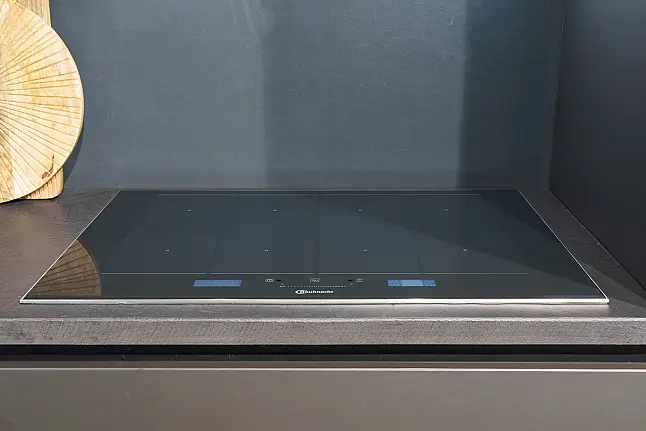 Platina grijze hoekkeuken