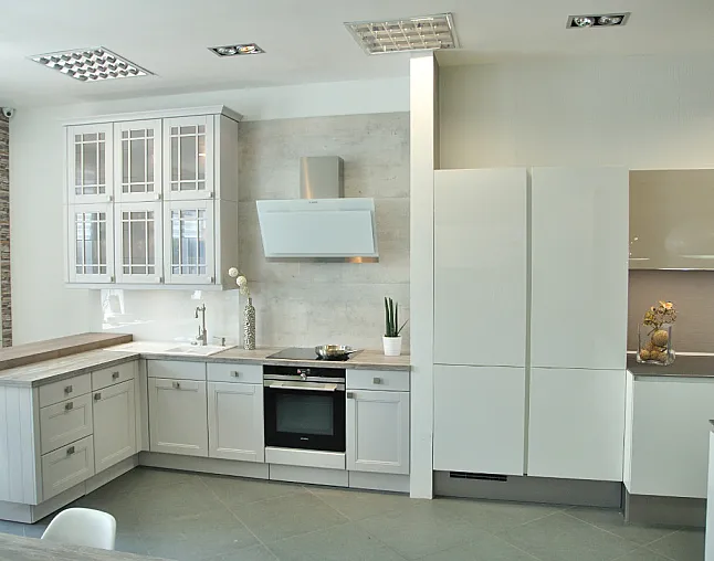 Küche Echtholz York Seidengrau Nobilia - Thumbnail 2