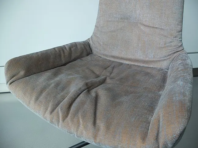 Freifrau Stuhl Leya mit gepolsterter Sitzschale