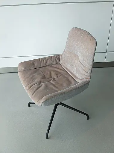 Freifrau Stuhl Leya mit gepolsterter Sitzschale