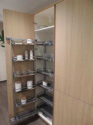 Rattana 8360 Gavi Eiche gebeizt mit Miele Geräten &amp; 4016 Smartglas