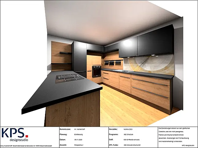 U-KÜCHE IN MODERNEM DESIGN