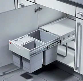 Einbau-Abfallsammler Nobilia AS4742 Tandem