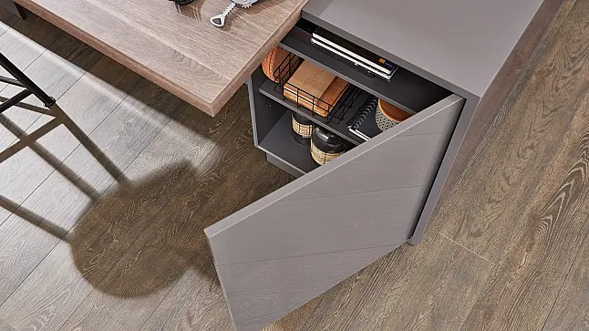 moderne Einbauküche mit Siemens Geräten