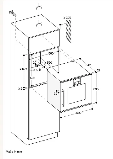 Gaggenau Backofen Serie 200