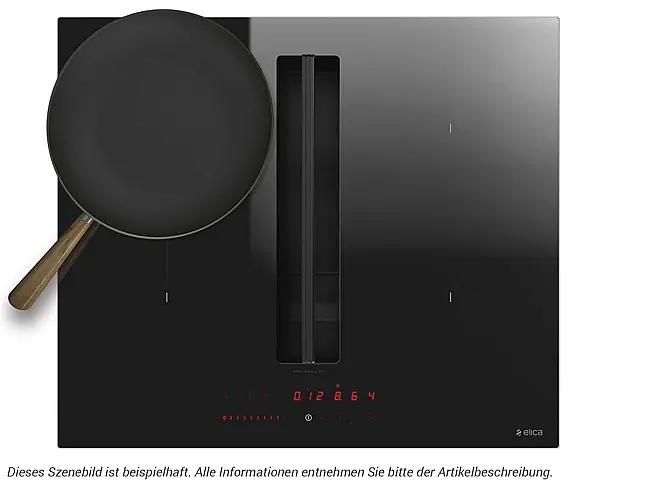 Elica Kochfeld mit Dunstabzug 70cm Nikolatesla Fit
