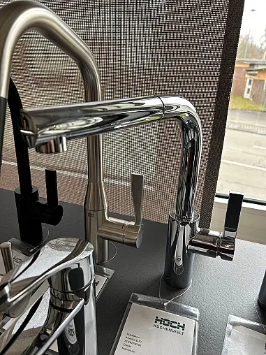 Einhebelmischer Pull-out chrom