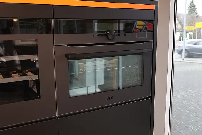 AEG Multidampfgarer Matt Black