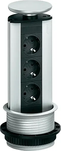 SK EVOline Port Deckel alufarbig