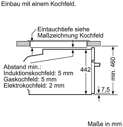 Neff Einbaubackofen mit Dampfgarer