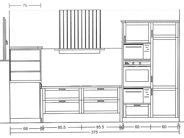 Landhausküche mit Kochstelle als Eyecatcher