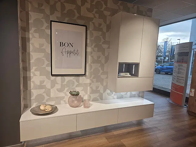Stylische Wohnwand / Sideboard (wandhängend) für einen schönen ersten Eindruck im Raum