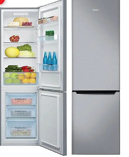 Stand-Kühlschrank  mit Frost-Control-Technologie