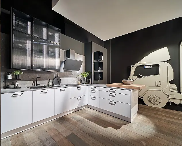 Keuken met schiereiland
