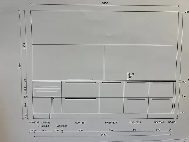 Wohnküche in Holz