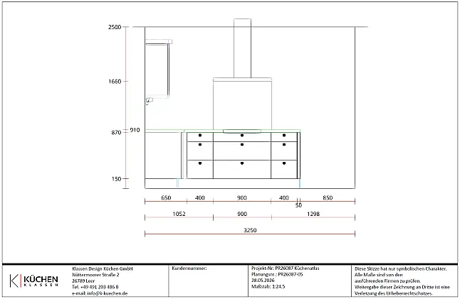 Landhaus trifft modernen Look mit Granitarbeitsplatte