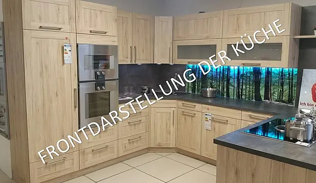Küche - Küchenstorno nun zum Schnäppchenpreis incl. Keramikarbeitsplatten