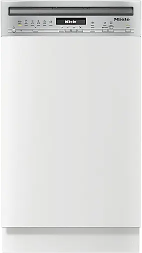 Miele G 5840 SCi SL Einbau-Geschirrspüler 45 cm edelstahl/cleansteel / C