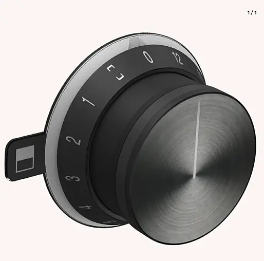 Schwarze Knebel Serie 400 für VI 462, VI 482, CV 492.