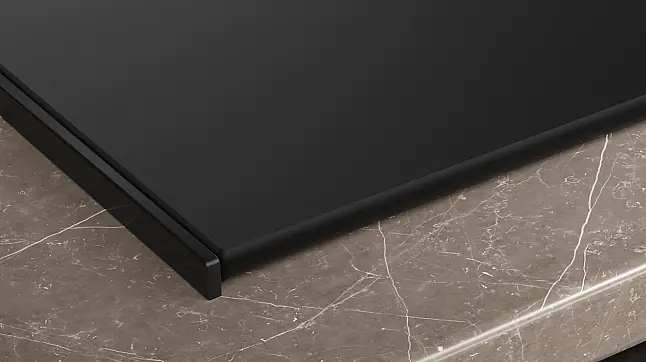 Siemens Studioline iQ700 Kochfeld mit Dunstabzug (Induktion) 80 cm Mattschwarz, Mit Rahmen aufliegend