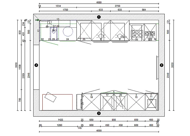 Praktisch&amp;stilvoller Hauswirtschaftsraum und Garderobe