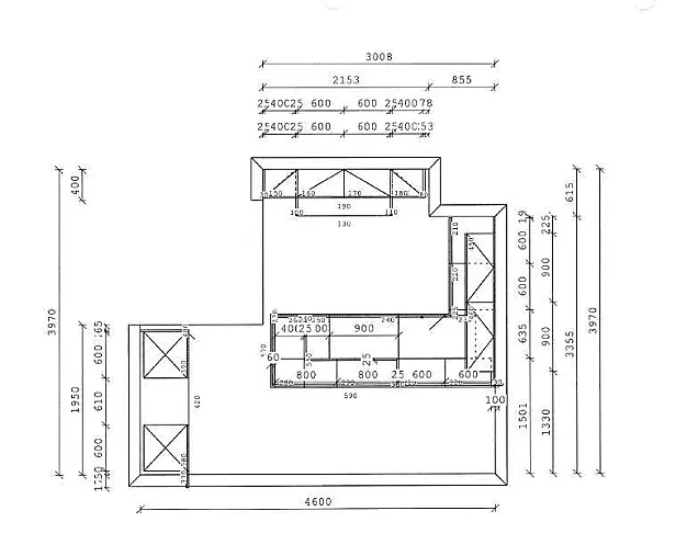Moderne Designküche next 125 mit Gaggenau-Einbaugeräten