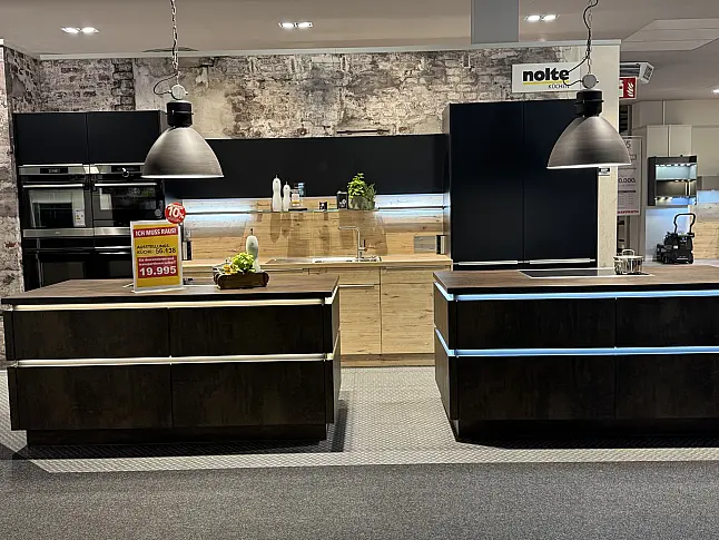 Metal/ Feel/ Artwood in Kupfer, Schwarz und Wildeiche rustikal