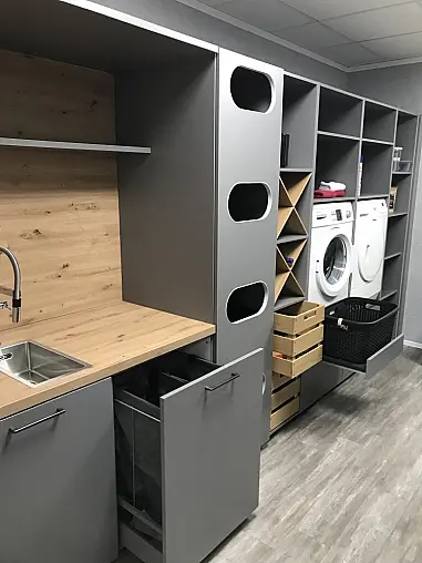 Praktisch&amp;stilvoller Hauswirtschaftsraum und Garderobe