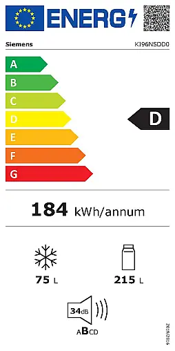Siemens iQ500, Einbau-Kühl-Gefrier-Kombination KI96NSDD0 (Lager)