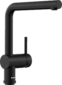 Küchenarmatur Niederdruck Blanco LINUS ND schwarz matt 526676