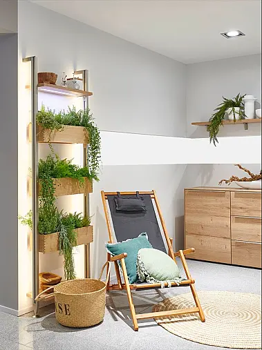 Exklusives Badezimmer verdeckt mit Schiebetüren - Sideboard - Regale - Waschtisch &amp; LED-Spiegel