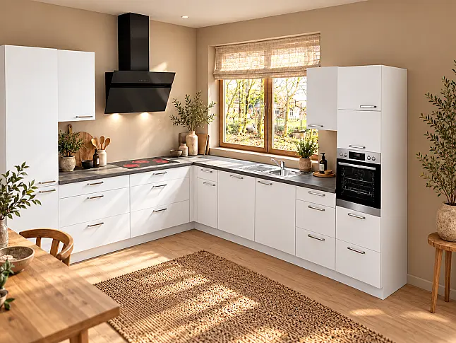 L-Küche 305x345 - Neu&amp;OVP - mit viel Stauraum!