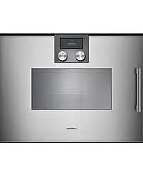 Serie 200 Dampfgarofen 60 x 45 cm Türanschlag: links, Gaggenau Metallic BSP221111