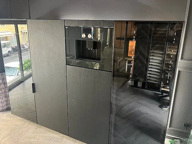 SieMatic Highboard/Vitrinenkombination