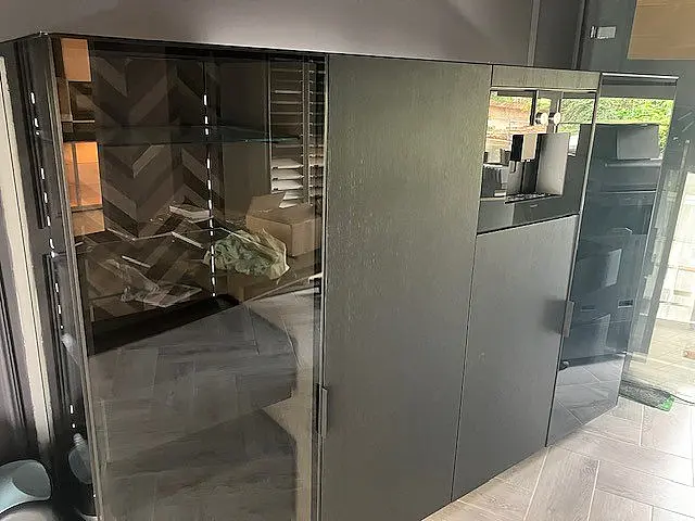 SieMatic Highboard/Vitrinenkombination