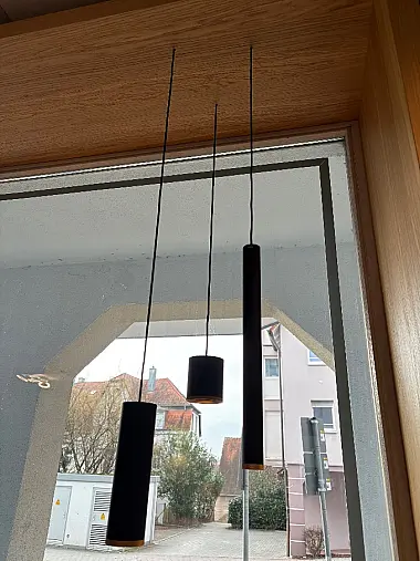 LED-Pendelleuchte schwarz