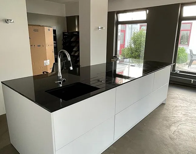 Glaslaminat Adina Super Matt Weiß Sachsenküchen - Thumbnail 4