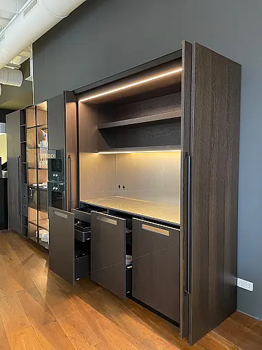BOFFI Hochwand System HIDE mit Elektrischen Geräten Gaggenau