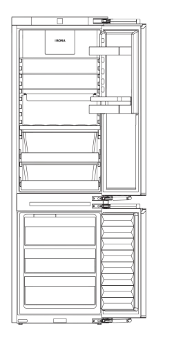 BORA  C178K Kühlschrank