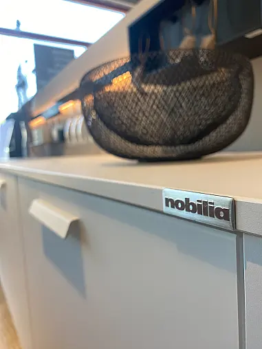 Sideboard Weiß Matt Modern Wohnmöbel Set von Nobilia