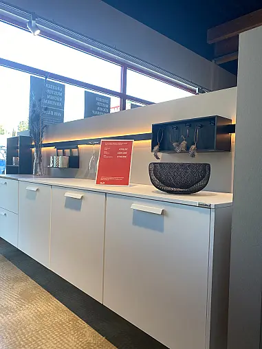 Sideboard Weiß Matt Modern Wohnmöbel Set von Nobilia