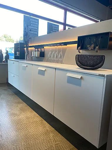 Sideboard Weiß Matt Modern Wohnmöbel Set von Nobilia