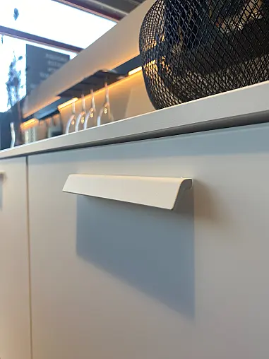 Sideboard Weiß Matt Modern Wohnmöbel Set von Nobilia