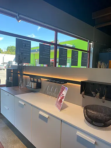 Sideboard Weiß Matt Modern Wohnmöbel Set von Nobilia