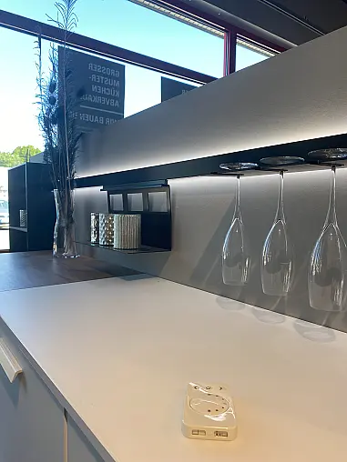 Sideboard Weiß Matt Modern Wohnmöbel Set von Nobilia