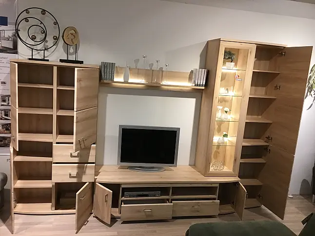 Systemwohnwand moderne &amp; symmetrische Wohnmöbel