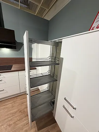 Moderne Nobilia Küche Mondo Torna Lacklaminat Alpinweis Seidenmatt