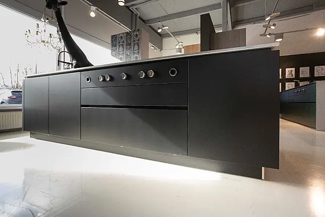 Luxus-Küche AV 6000 - matt schwarz