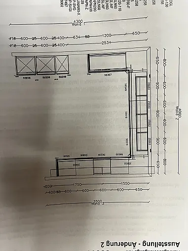 Einbauküche in U-Form