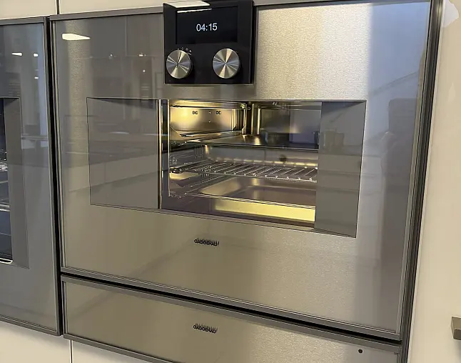 Dampfbackofen Serie 400, Edelstahl, Rechtsanschlag